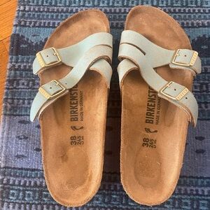 Birkenstock Sandals - Light Blue size 38